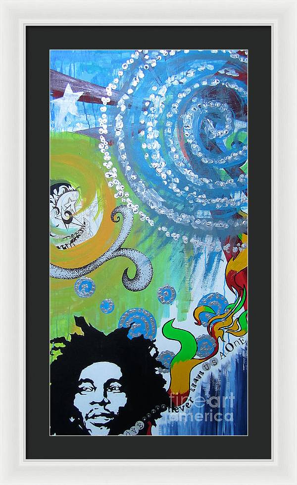 15.5" x 30" / White / Black