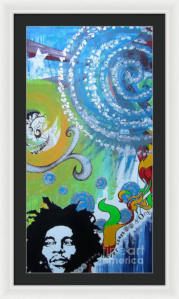 18.5" x 36" / White / Black