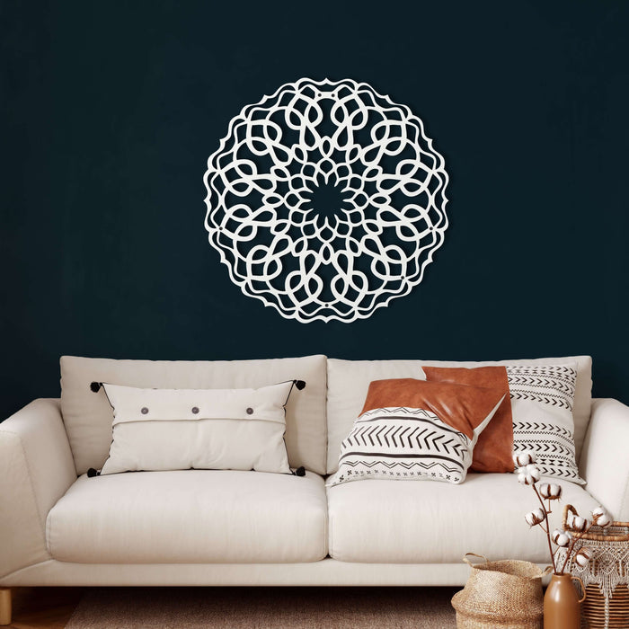 Mandala Metal Wall Art - Decor available at Dekadron for $74.90