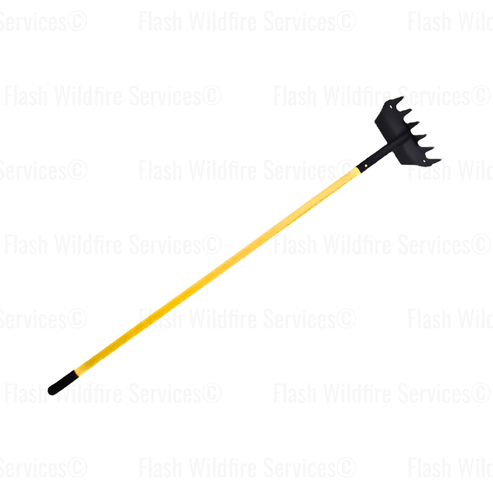 McLeod Fire Rake with 60" Fibreglass Handle