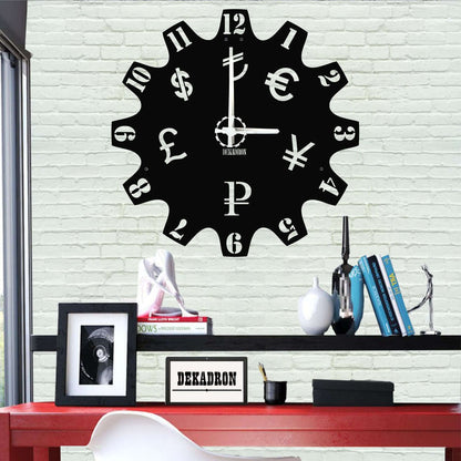 Monetary Clock - Wall Clocks available at Dekadron for $69.90