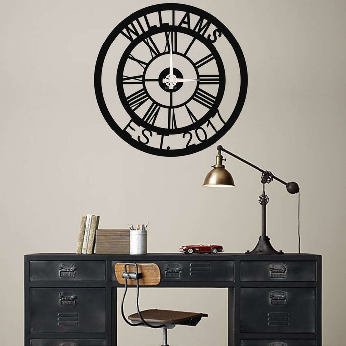 Personalized Clock - Wall Clocks available at Dekadron for $69.90