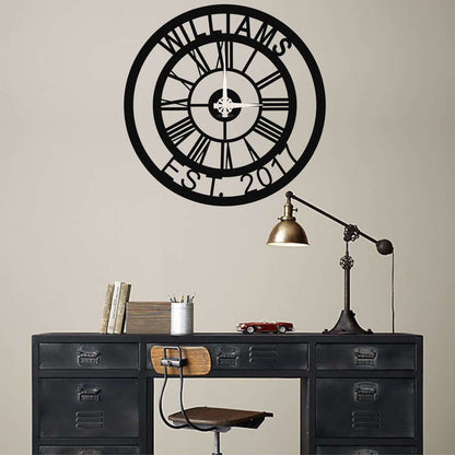 Personalized Clock - Wall Clocks available at Dekadron for $69.90
