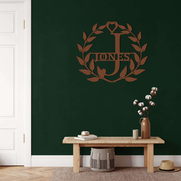 Personalized Metal Wall Art - Decor available at Dekadron for $76.90