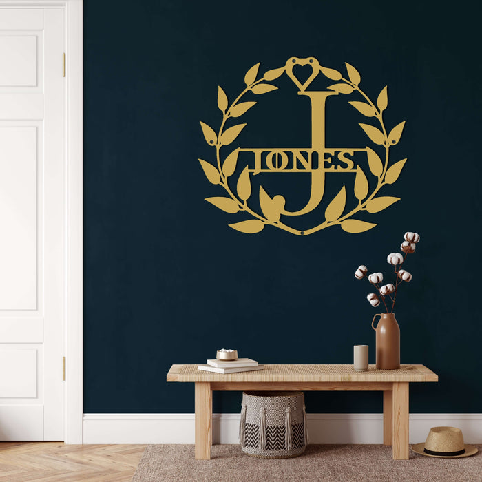 Personalized Metal Wall Art - Decor available at Dekadron for $76.90