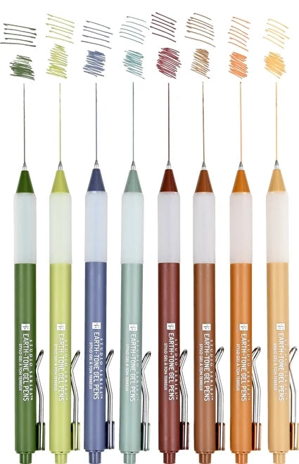 Peter Pauper Press Earth Tones Gel Pens