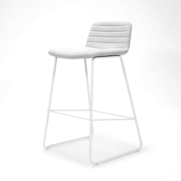 Light Grey Fabric / White / 630mm