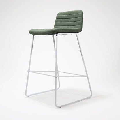 Olive Fabric / White P/C