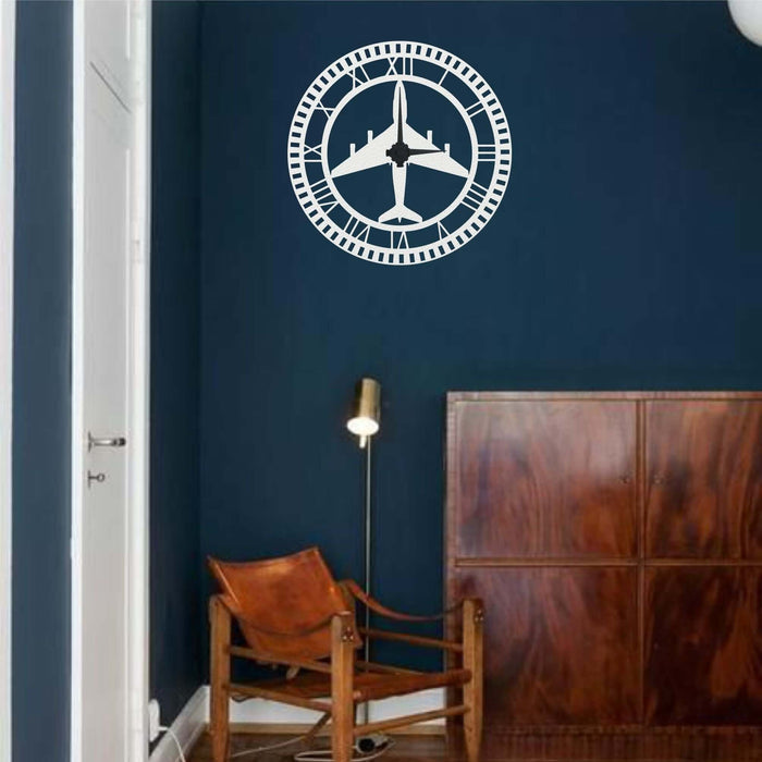 Plane Clock - Wall Clocks available at Dekadron for $74.90