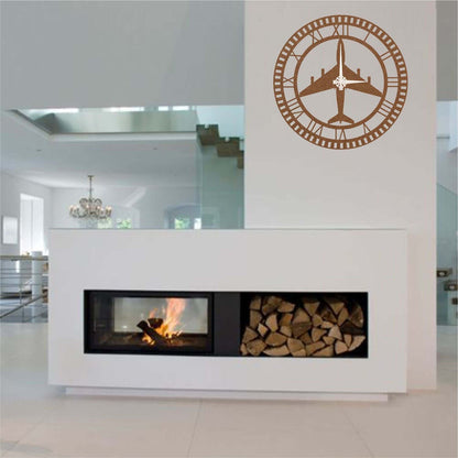 Plane Clock - Wall Clocks available at Dekadron for $74.90