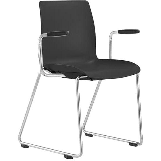 Pod Sled Chair with Arms
