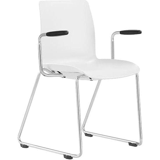 Pod Sled Chair with Arms