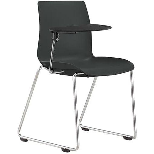 Pod Sled Chair with Tablet Arm