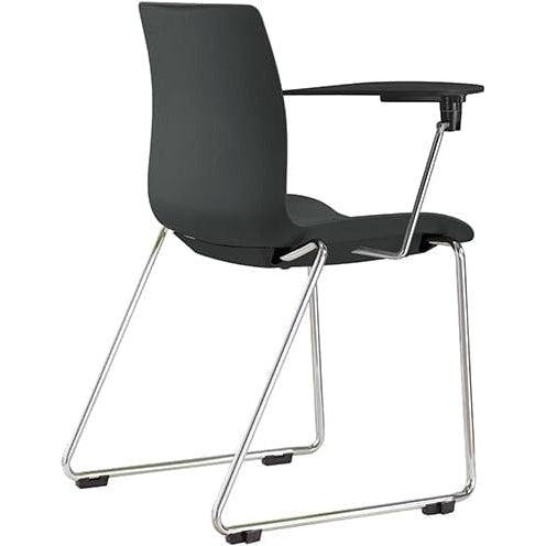 Pod Sled Chair with Tablet Arm