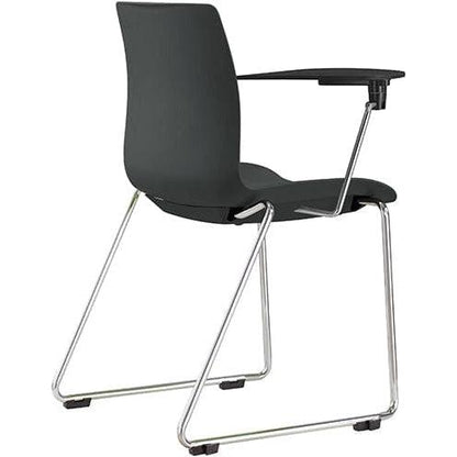 Pod Sled Chair with Tablet Arm