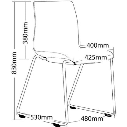 Pod Sled Chair