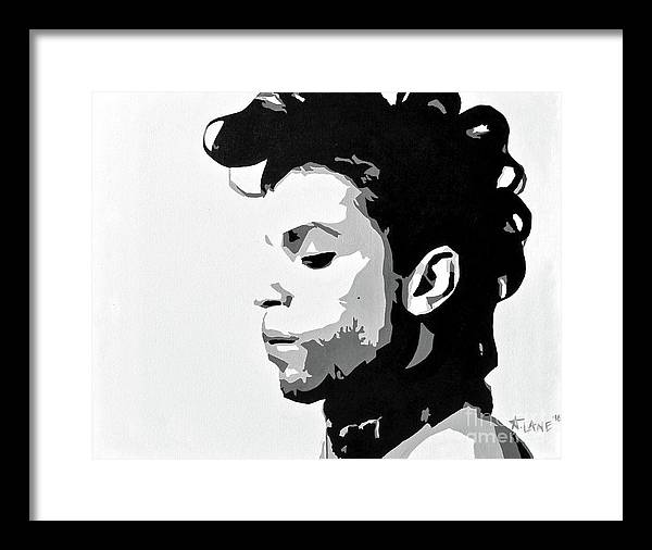 14" x 11" / Black / White