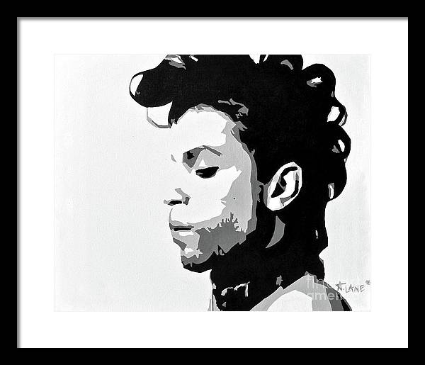 16" x 13" / Black / White