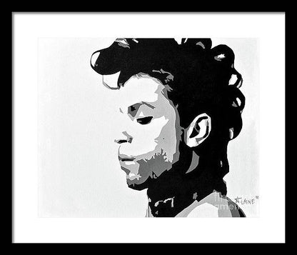 16" x 13" / Black / White