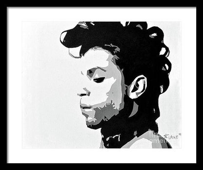 20" x 16" / Black / White