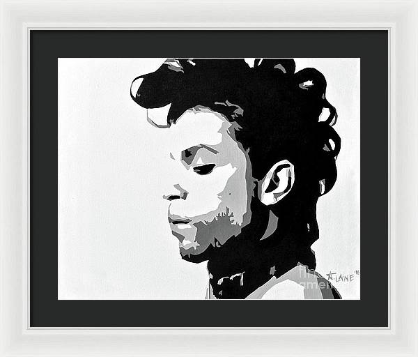 20" x 16" / White / Black