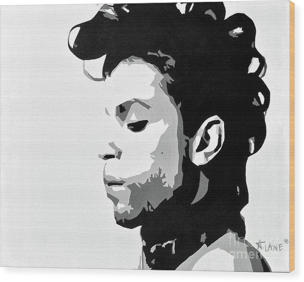 Prince - Wood Print