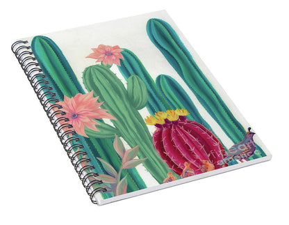 Quail Parade - Spiral Notebook