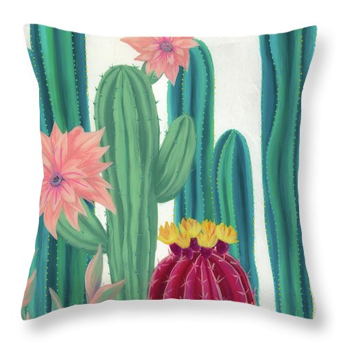 Quail Parade - Throw Pillow