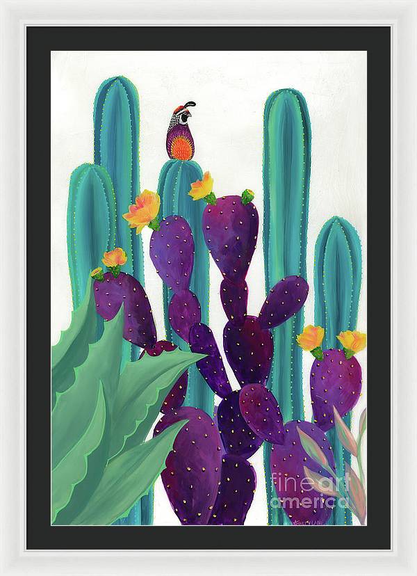 24" x 36" / White / Black