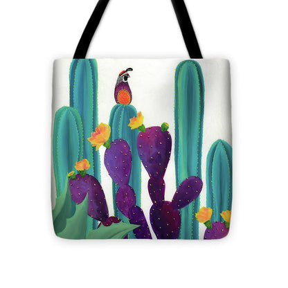 Quail Watch - Tote Bag