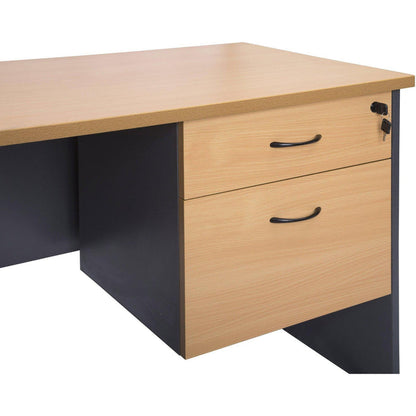 Rapid Worker Fixed Pedestal 2 Drawer