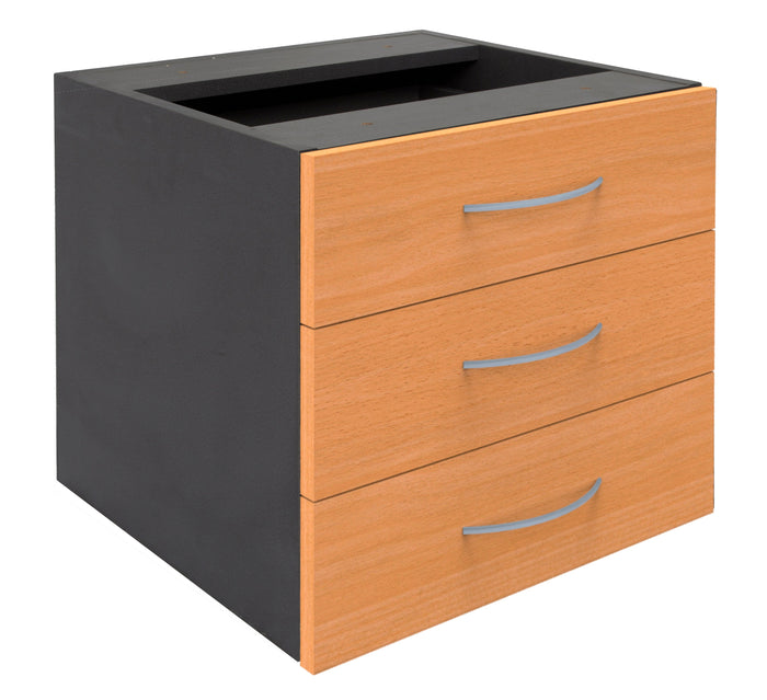 Rapid Worker Fixed Pedestal 3 Drawer