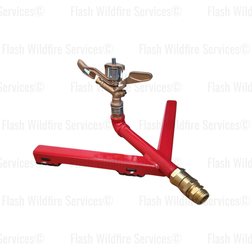 Roof Y Wildfire Suppression System