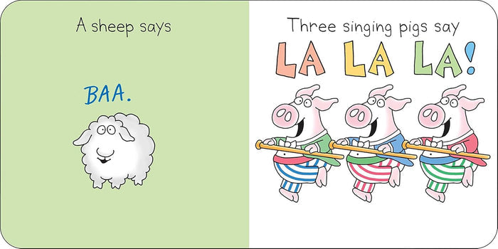 Sandra Boynton Moo Baa Fa La La La La Book Sturdy Board Book