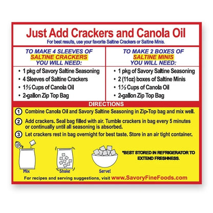 Savory Party Cracker Seasoning