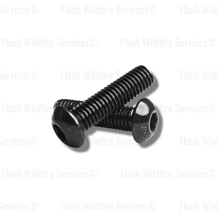 Screw M6X1.0X20 Hex Socket Button Head SS Black - 702068 -  Genuine WATERAX Parts