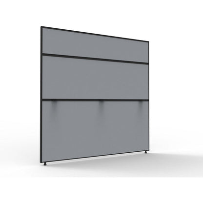 Black Frame/ Grey Fabric / 1500mm H x 1500mm W x 30mm T