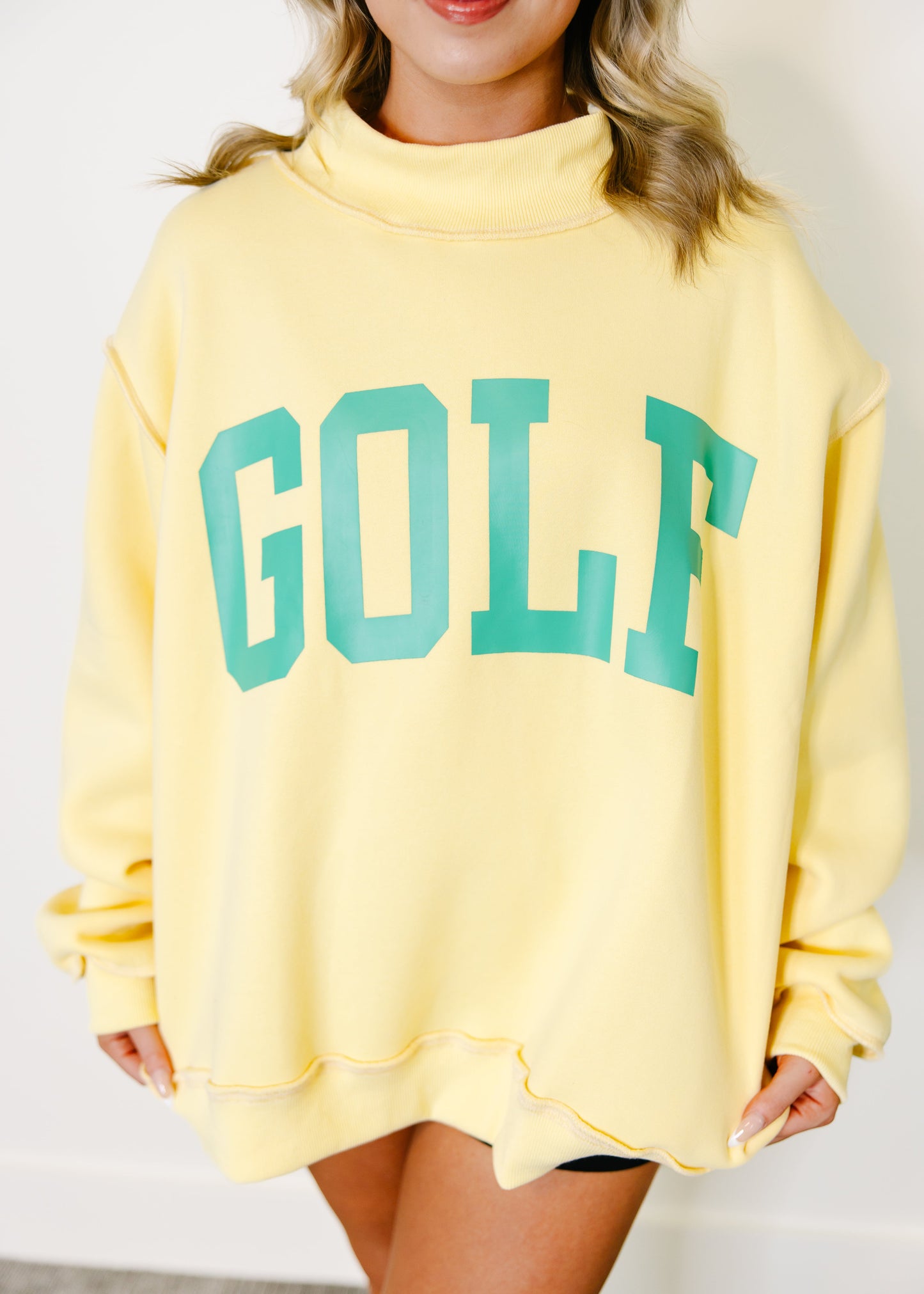 GOLF Mock Neck Sweatshirt