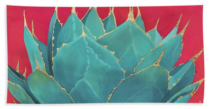 Turquoise Fire - Bath Towel