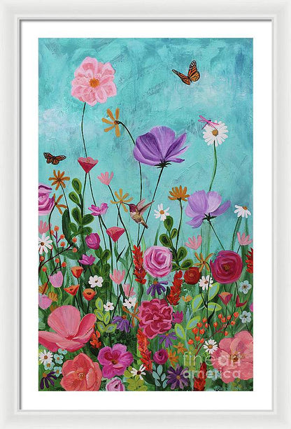 22" x 36" / White / White