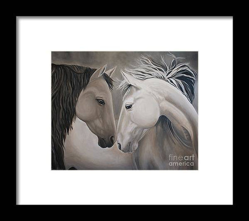Wild Horses - Framed Print