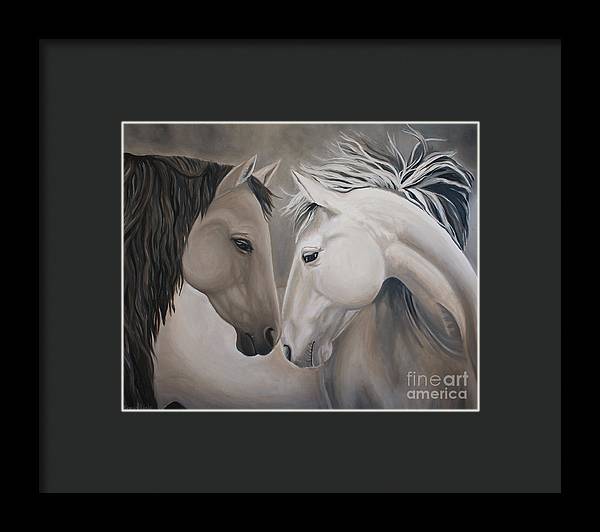 Wild Horses - Framed Print