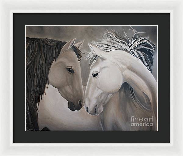 20" x 16" / White / Black