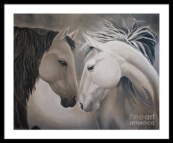30" x 24" / Black / White