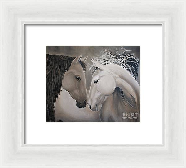 Wild Horses - Framed Print
