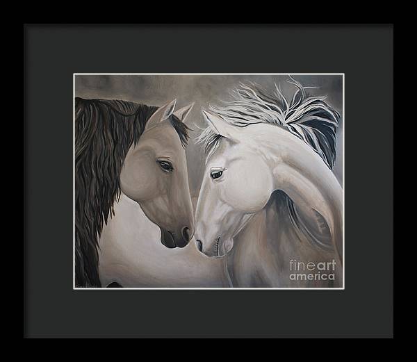 Wild Horses - Framed Print
