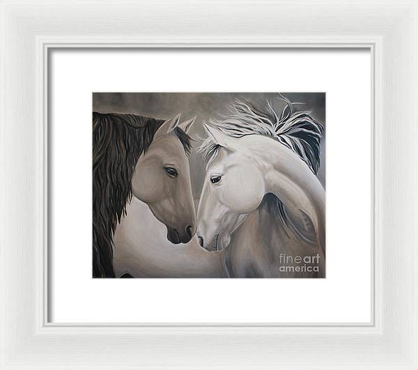 Wild Horses - Framed Print