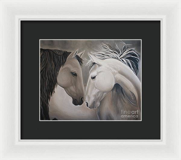 Wild Horses - Framed Print