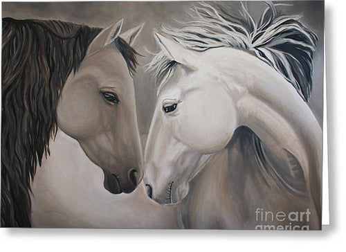 Wild Horses - Greeting Card