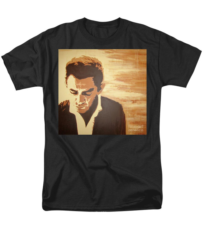 Young Johnny Cash - Men's T-Shirt  (Regular Fit)